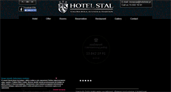 Desktop Screenshot of hotelstal.pl